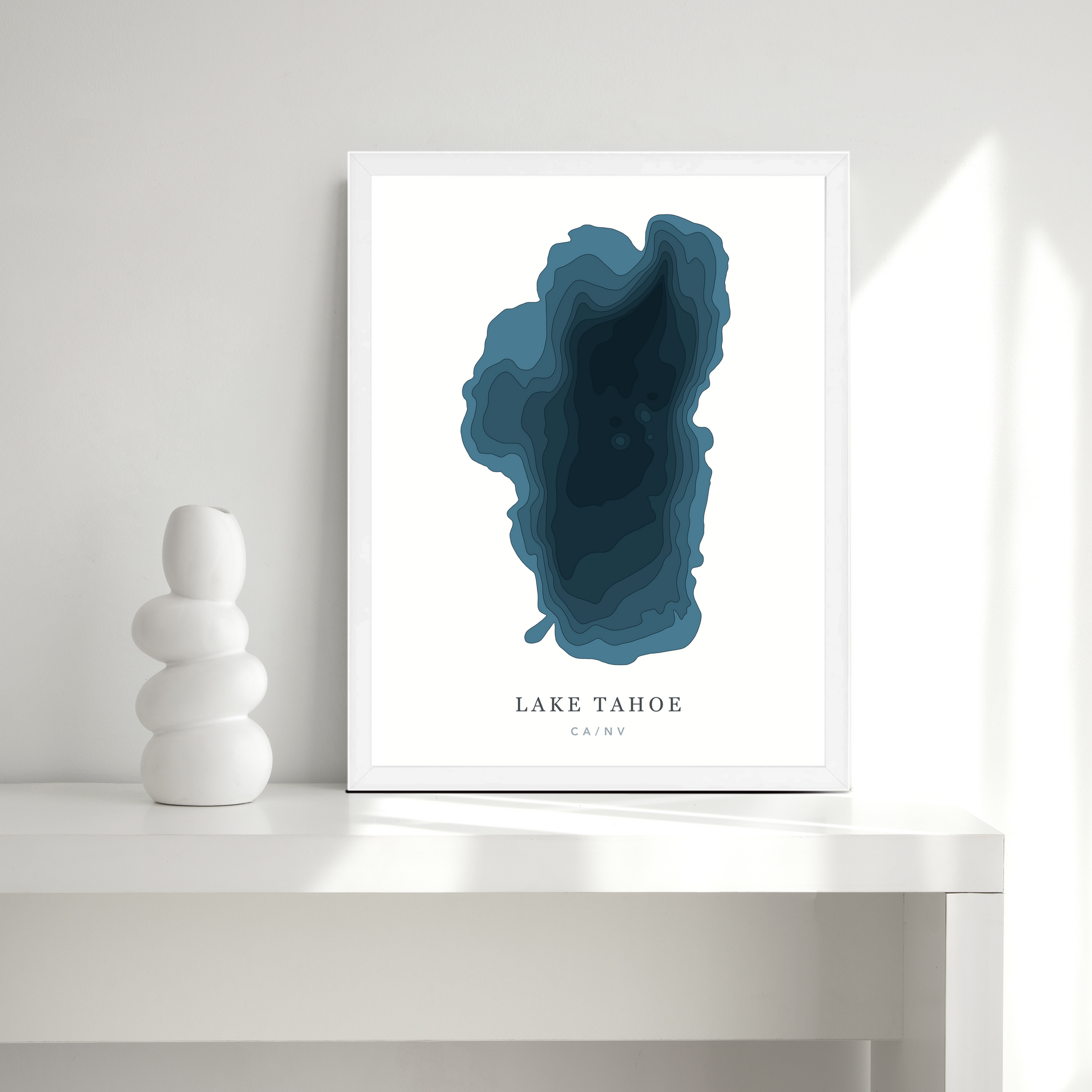 White Thin Frame