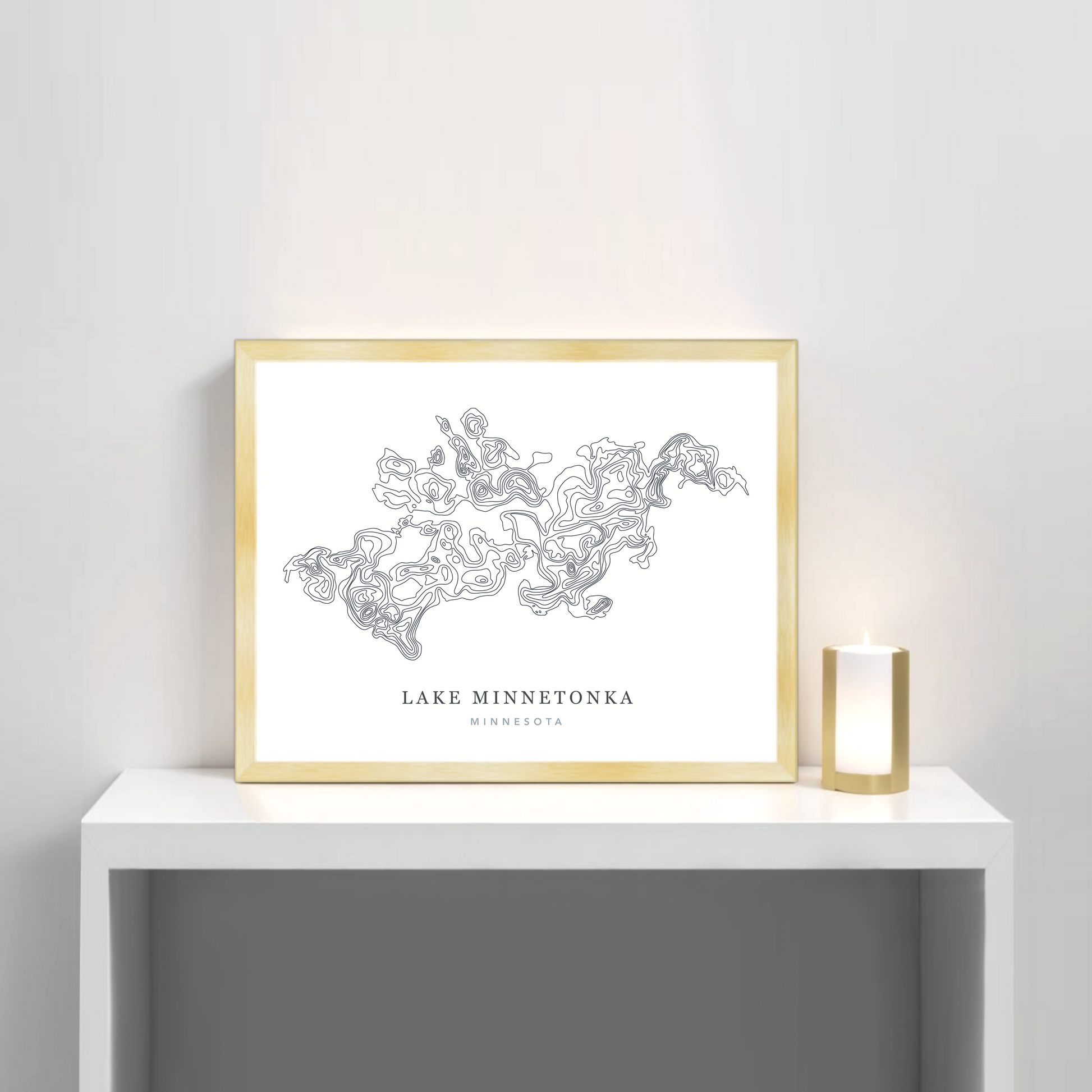 Gold Thin Frame