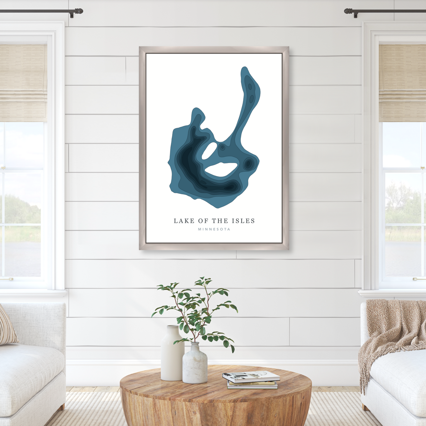 Champagne Floating Frame