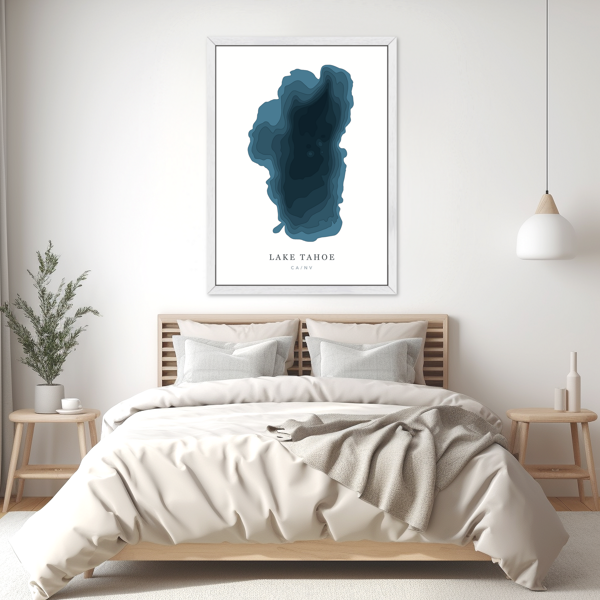 Silver Floating Frame