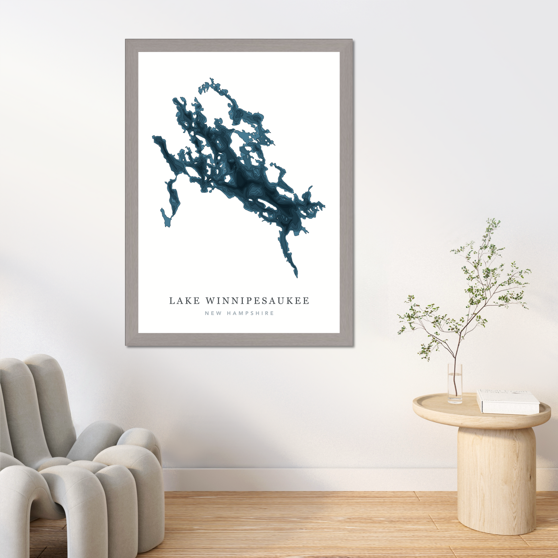 Silver Flat Frame