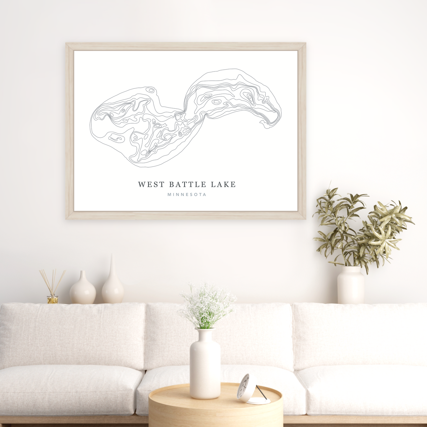 Wood Floating Frame