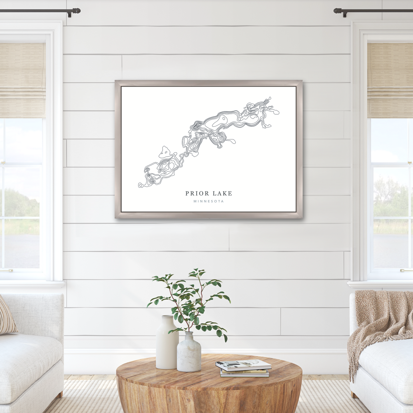Champagne Floating Frame