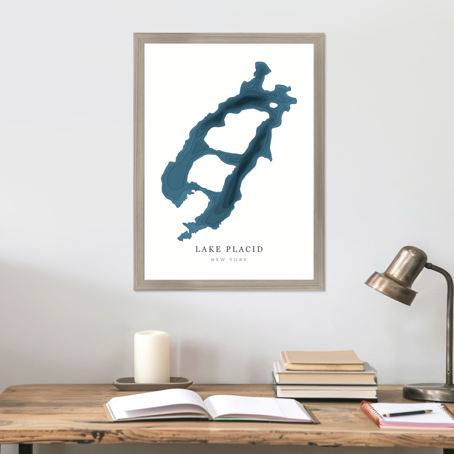 Champagne Flat Frame