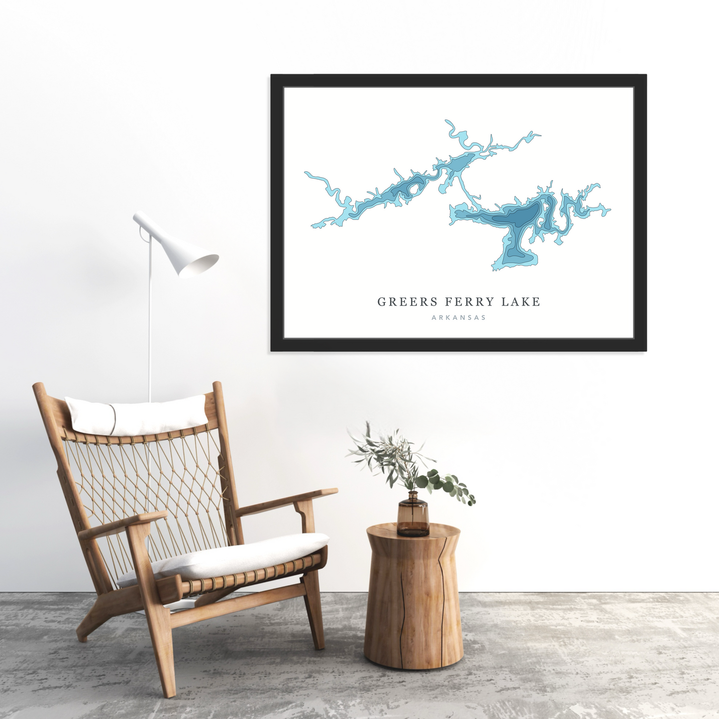 Black Floating Frame