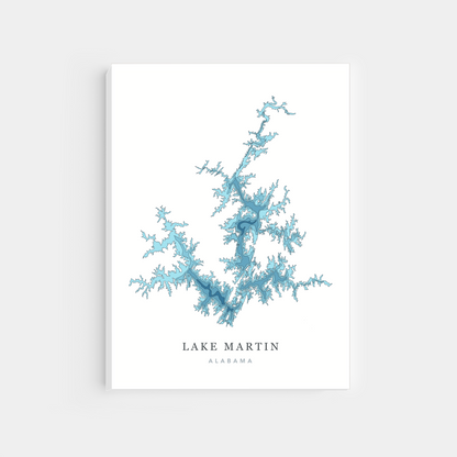 Lake Martin, Alabama | Canvas Print
