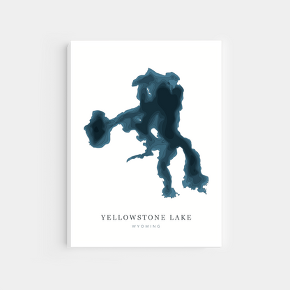 Yellowstone Lake, Wyoming | Canvas Print