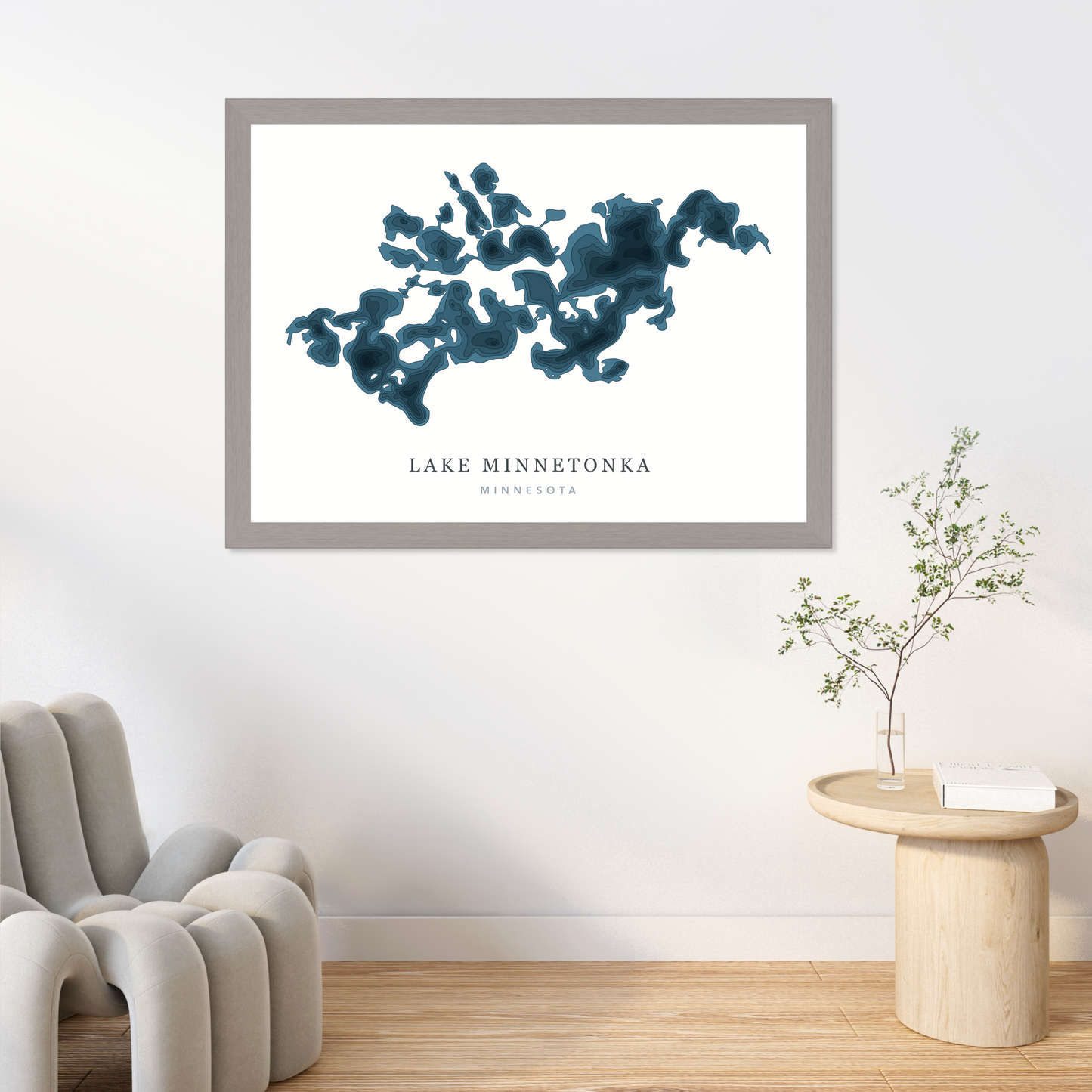 Silver Flat Frame
