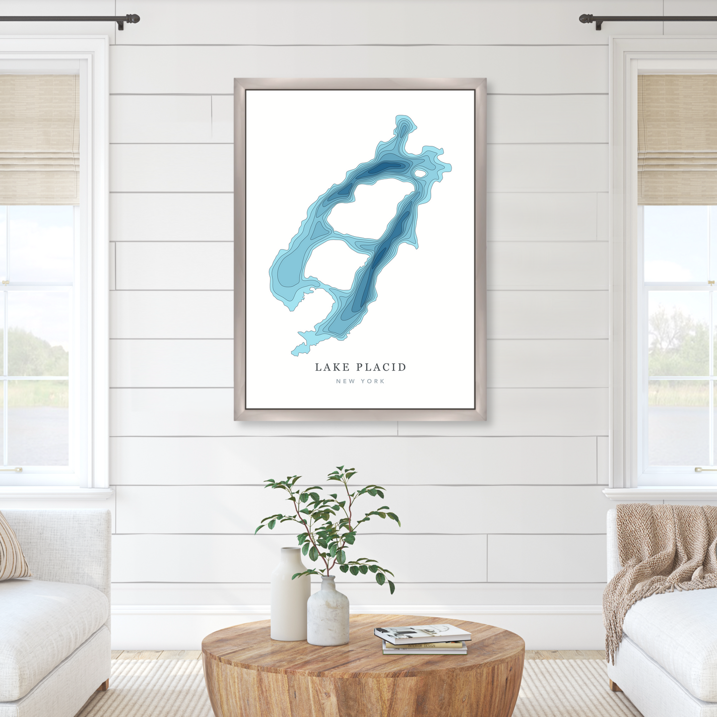 Champagne Floating Frame