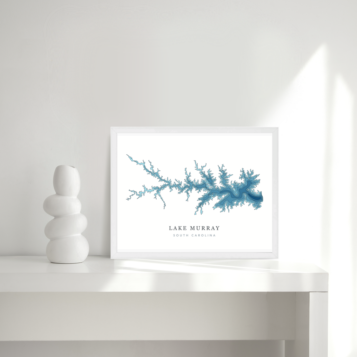 White Thin Frame