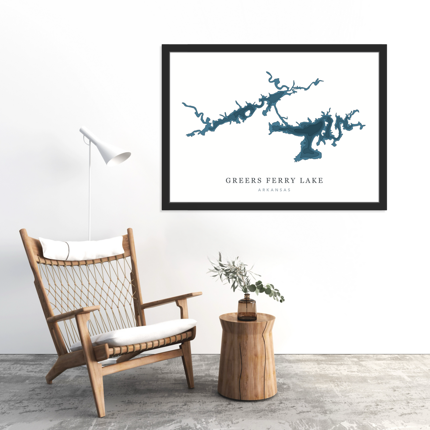 Black Floating Frame