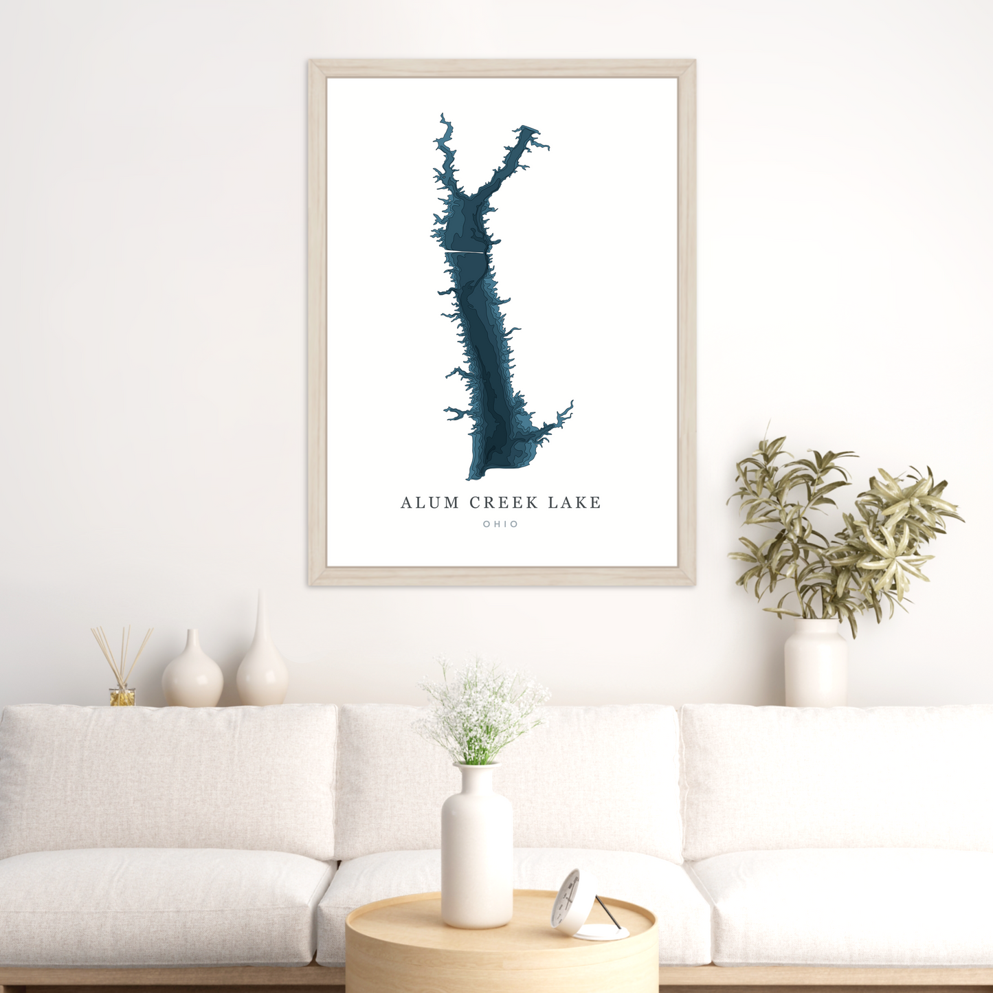 Wood Floating Frame