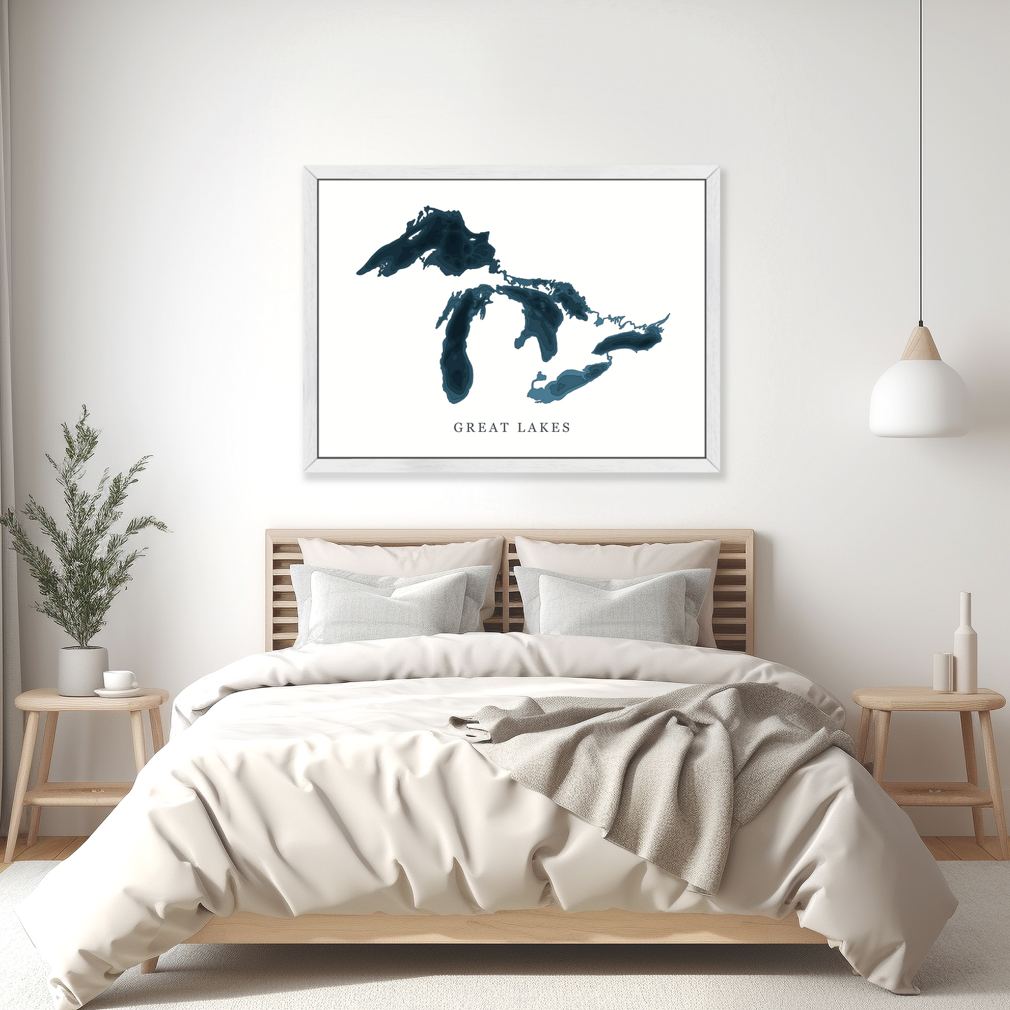 Silver Floating Frame