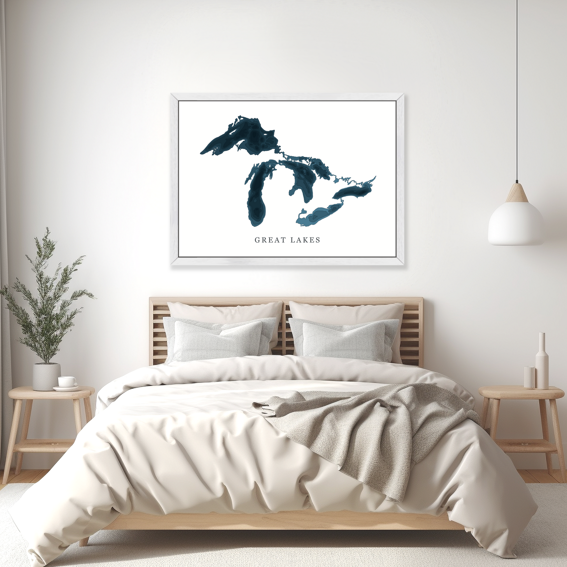 Silver Floating Frame