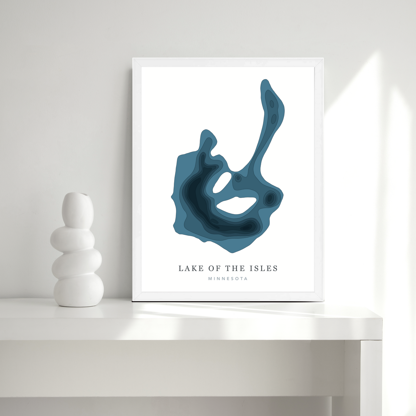 White Thin Frame