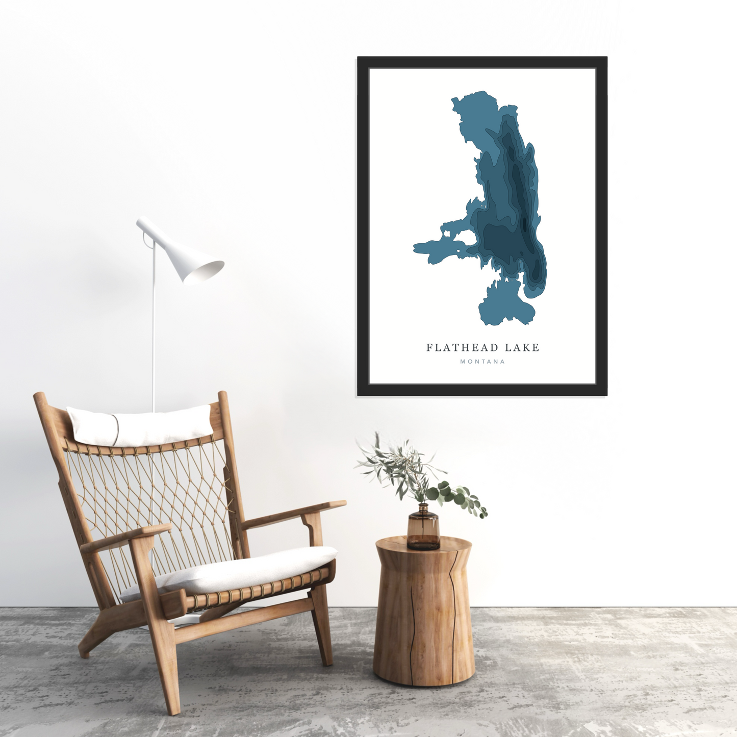 Black Floating Frame