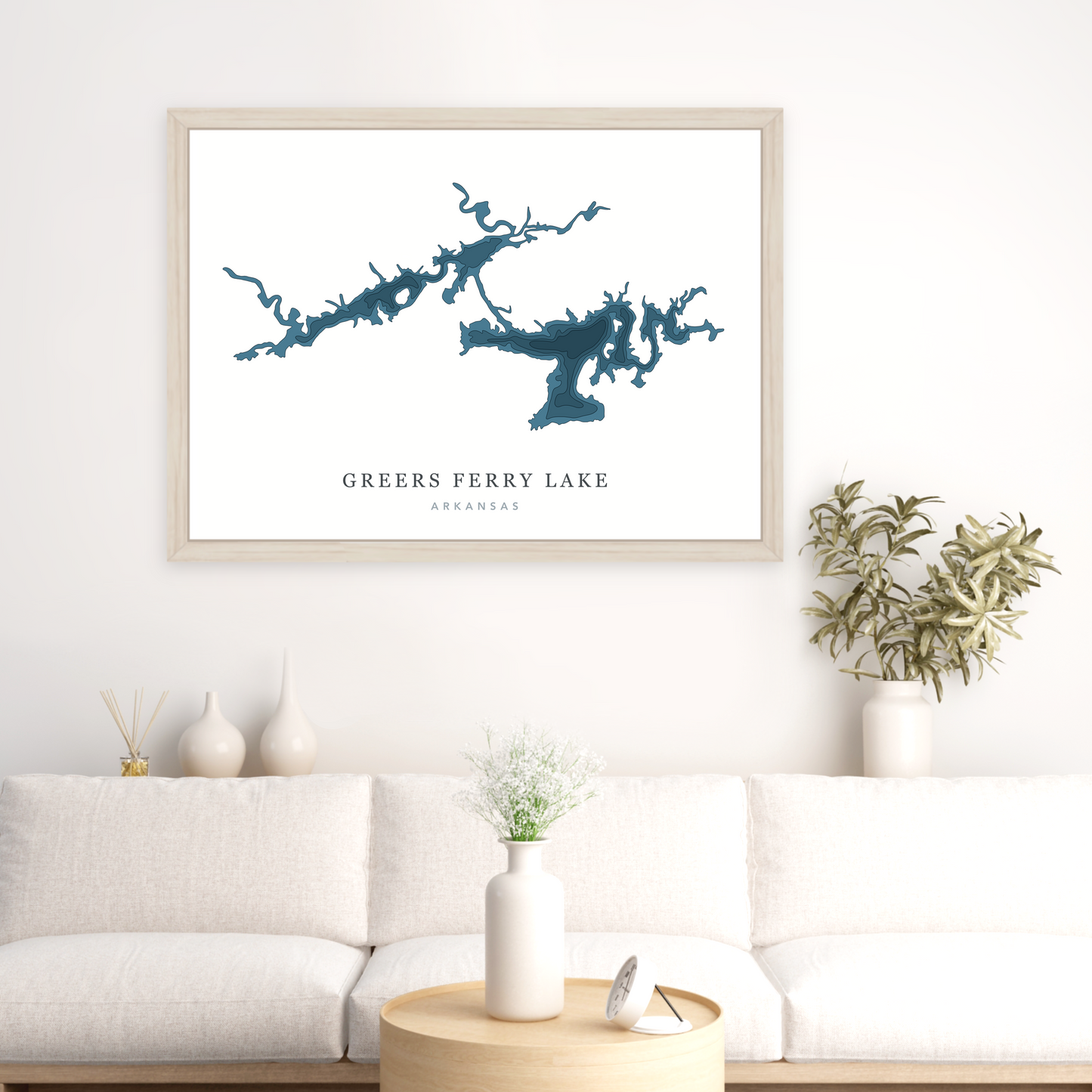 Wood Floating Frame