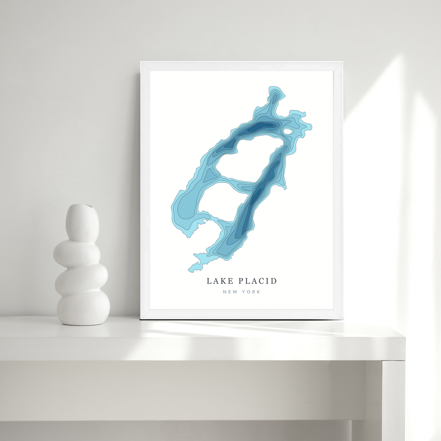 White Thin Frame