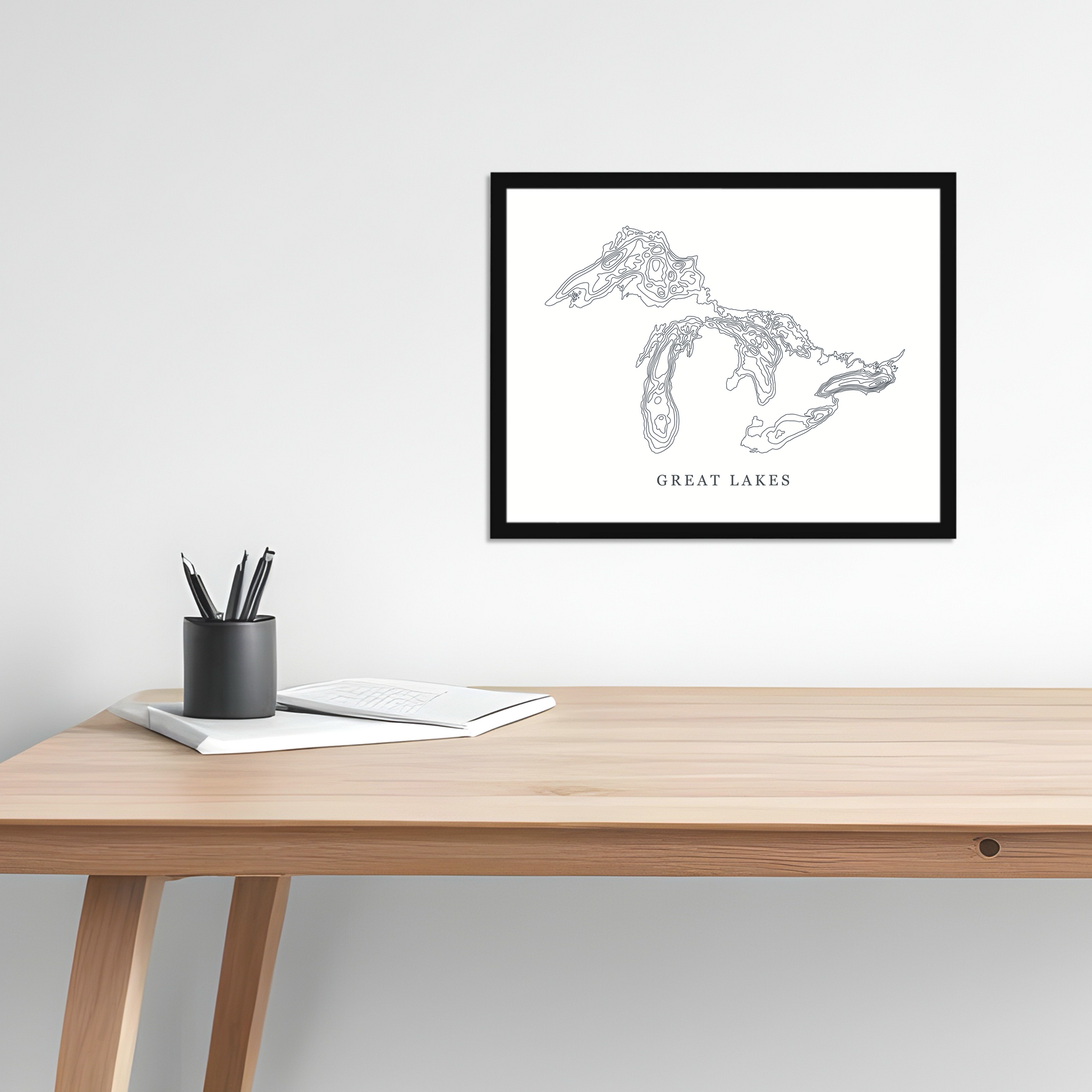 Black Thin Frame