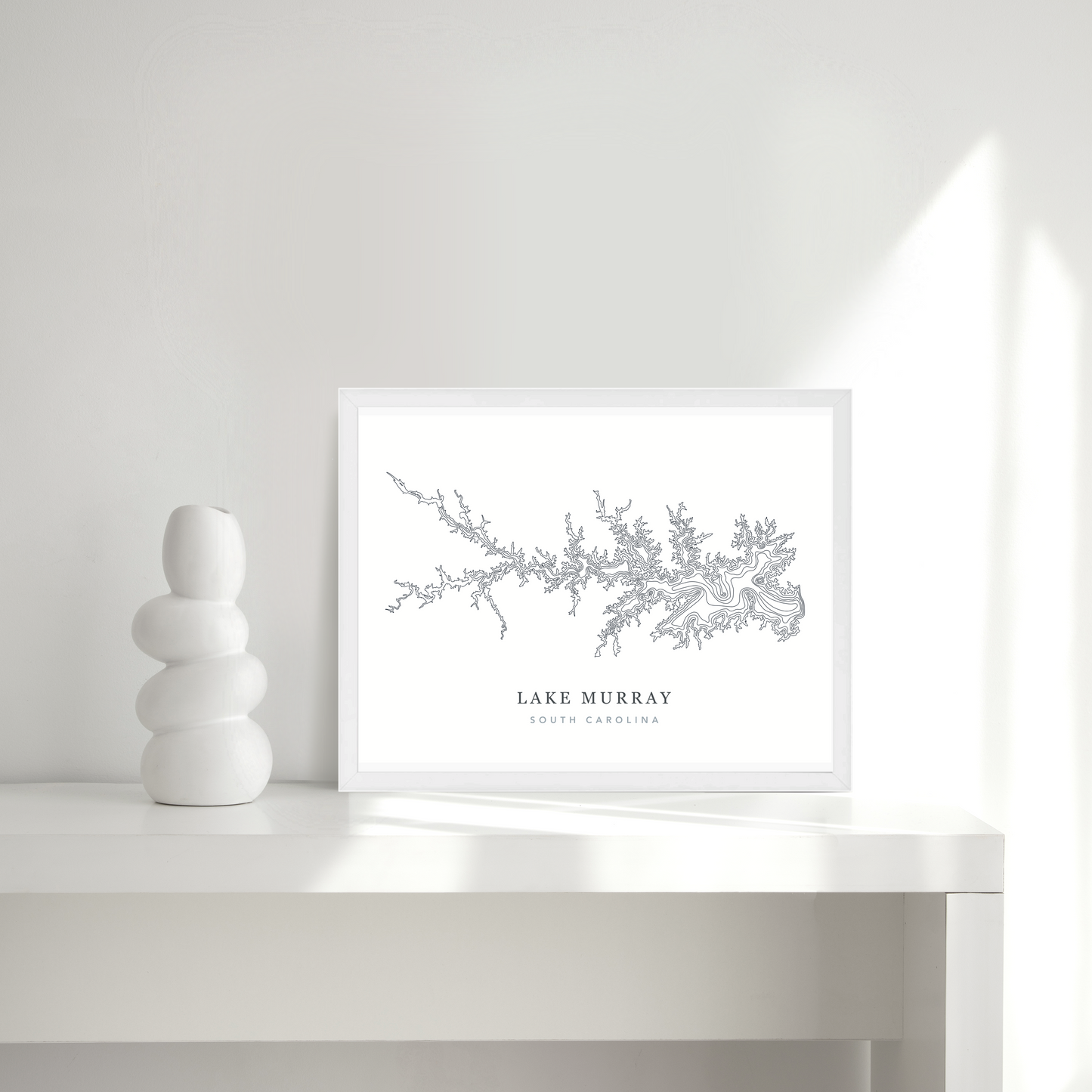 White Thin Frame