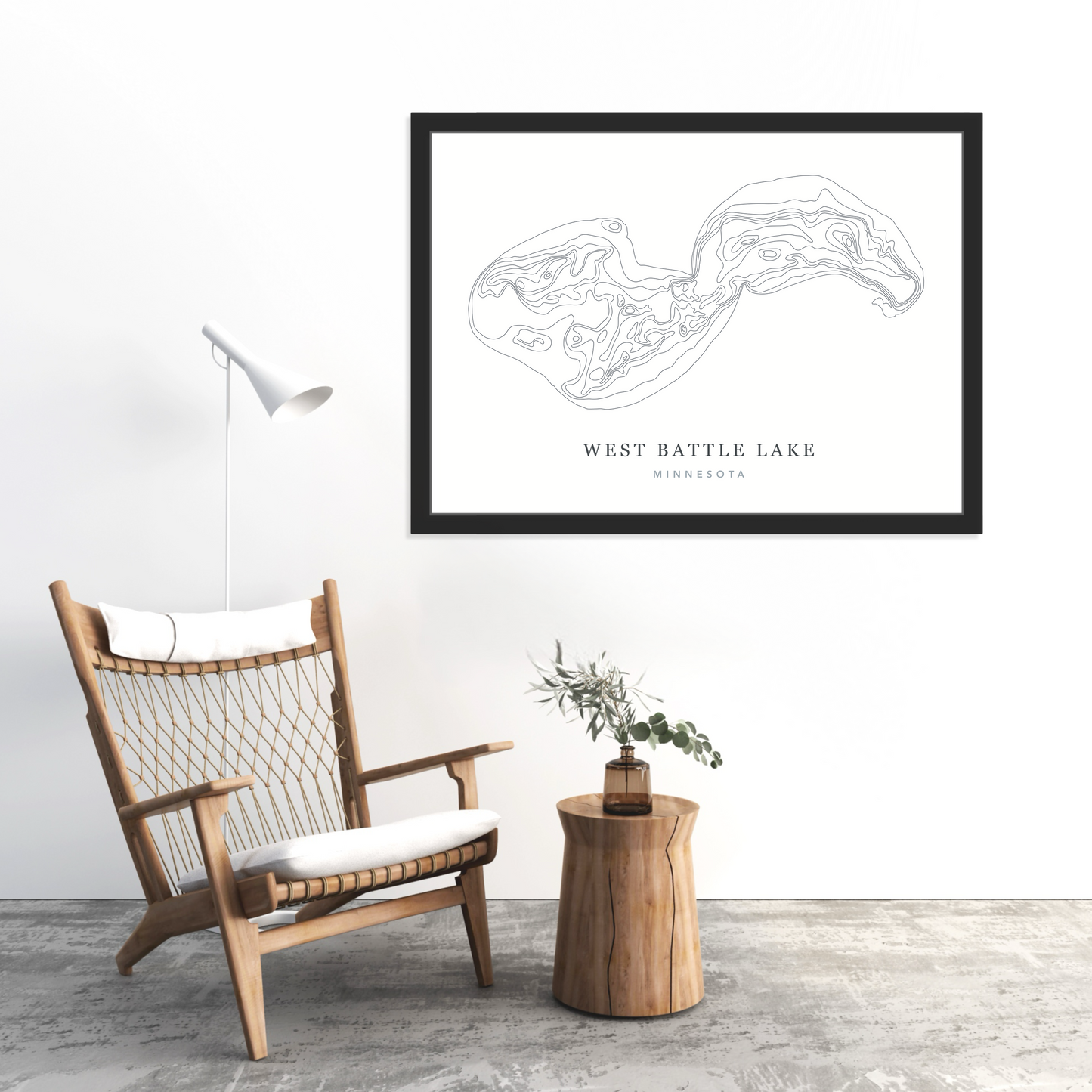 Black Floating Frame