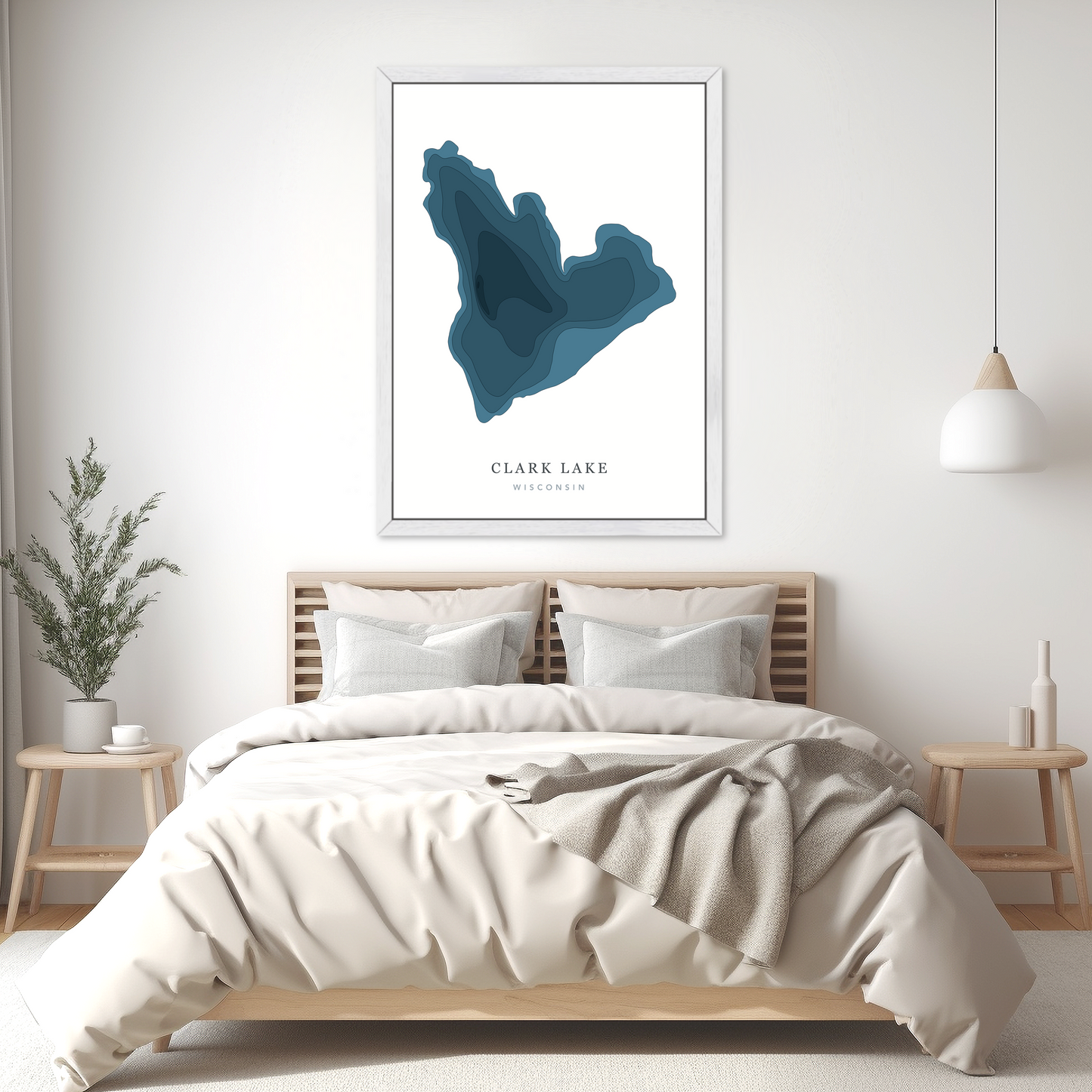 Silver Floating Frame
