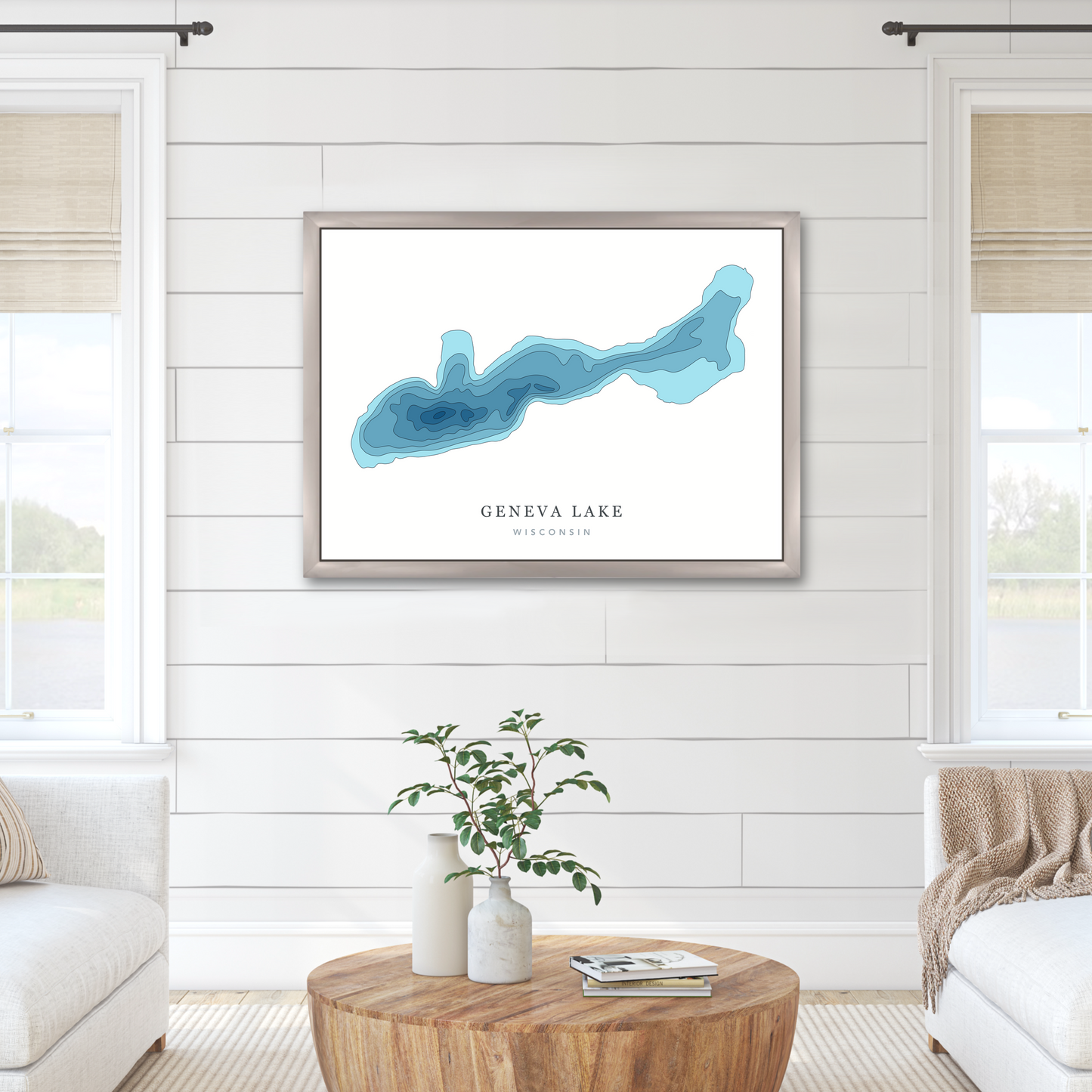 Champagne Floating Frame