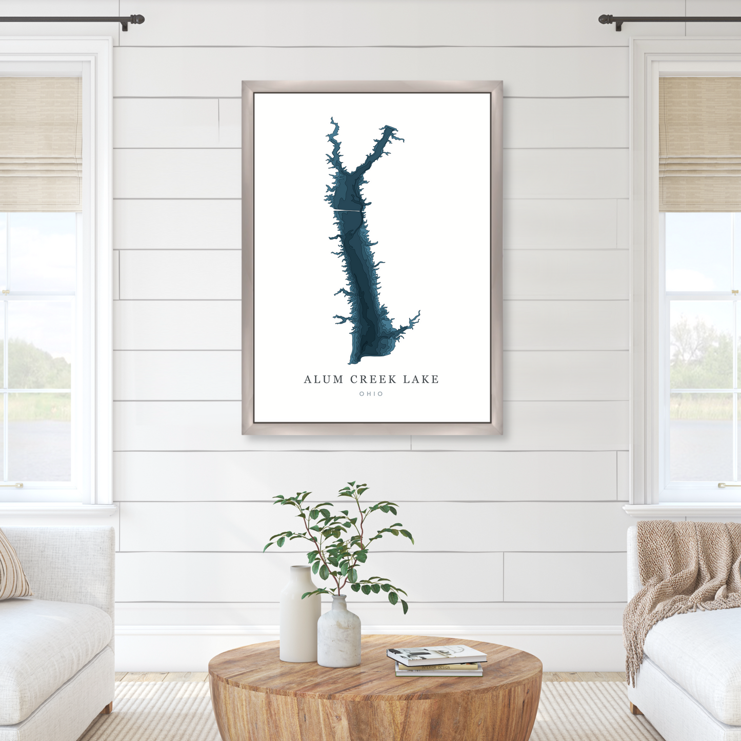 Champagne Floating Frame
