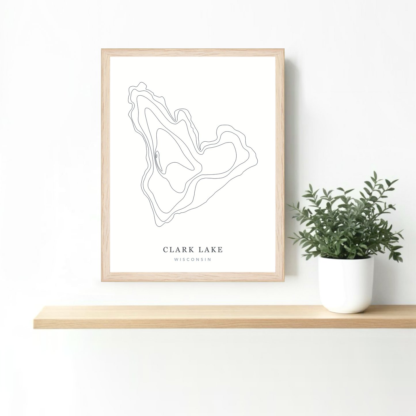 Wood Thin Frame