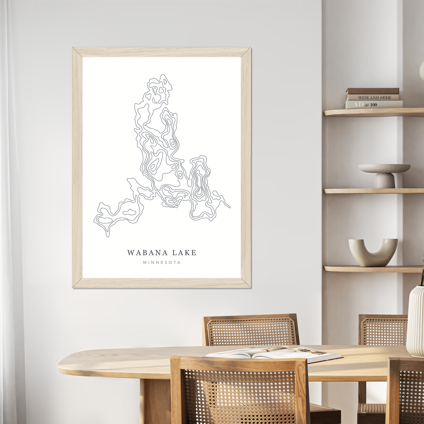 Wood Flat Frame