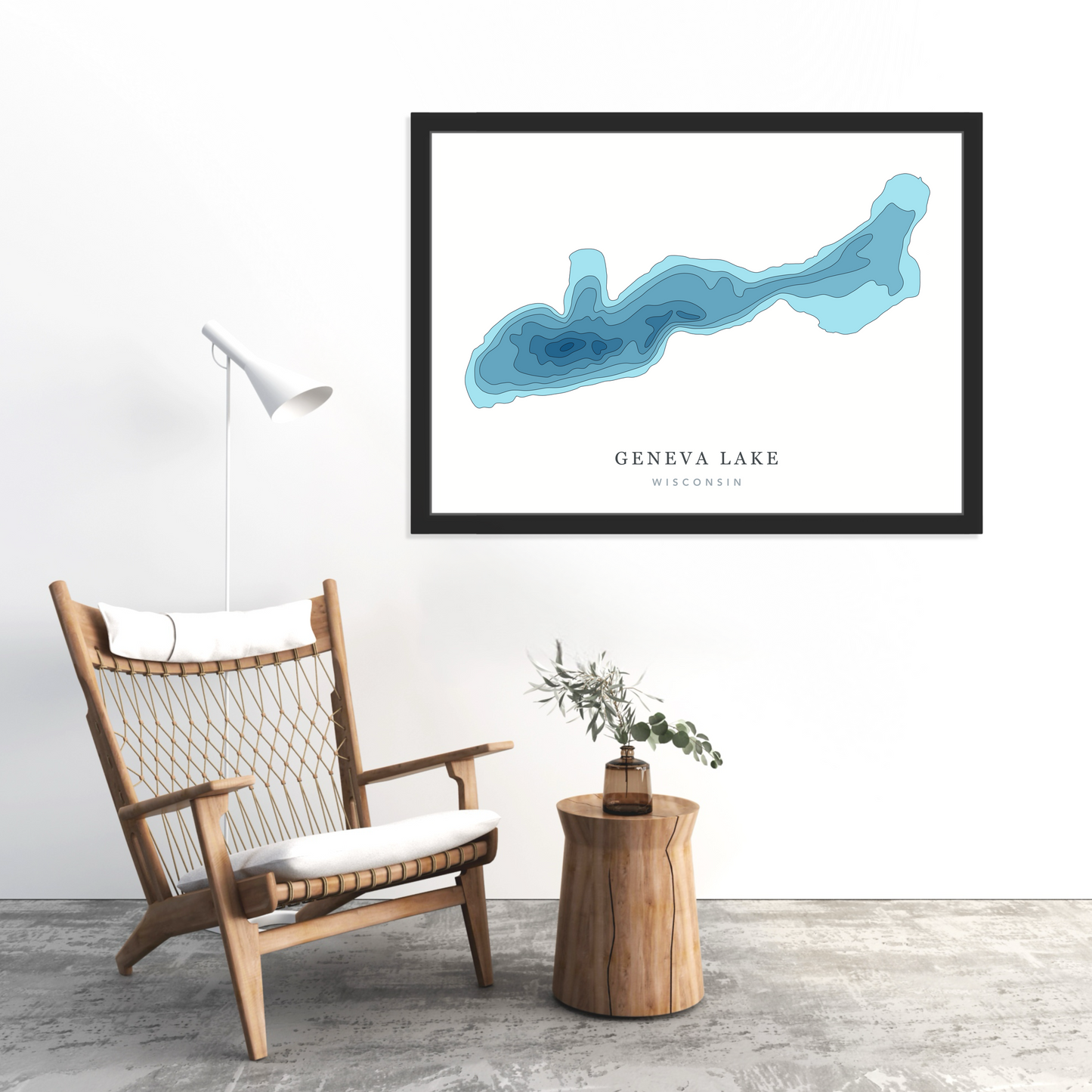 Black Floating Frame