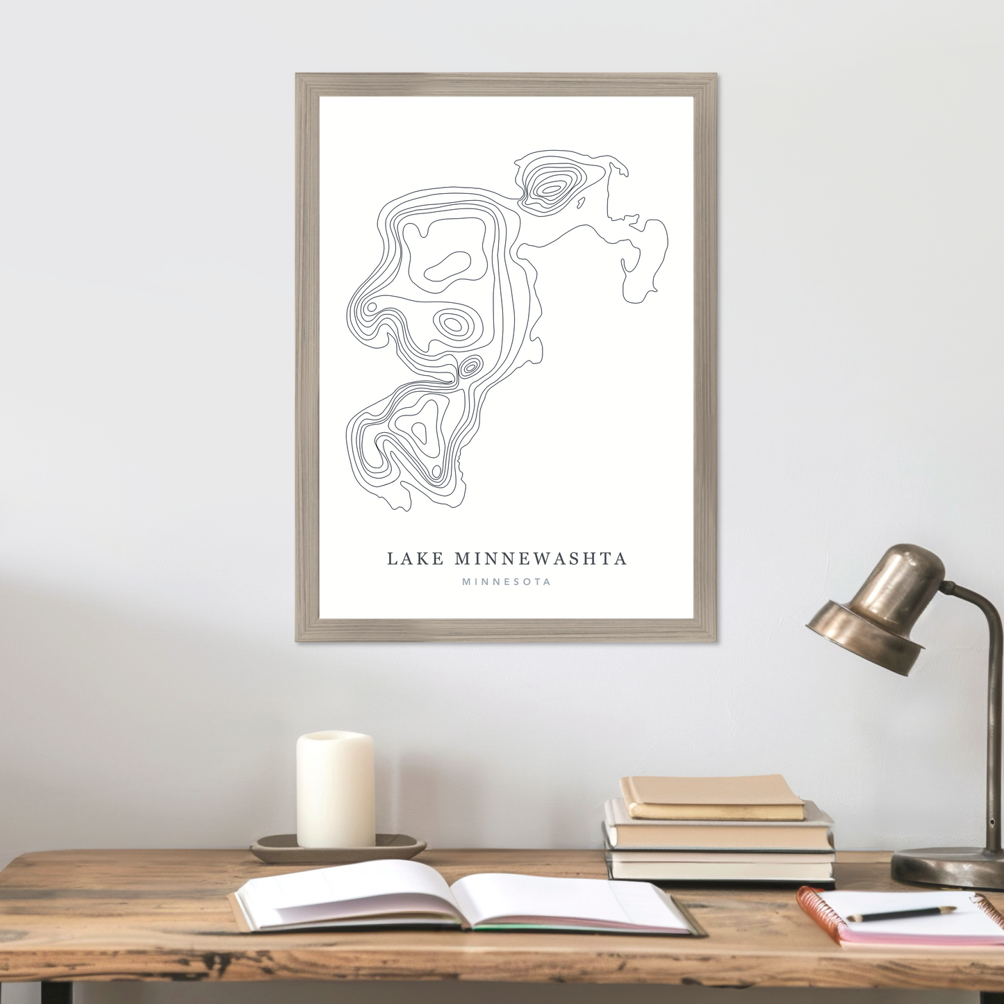 Champagne Flat Frame