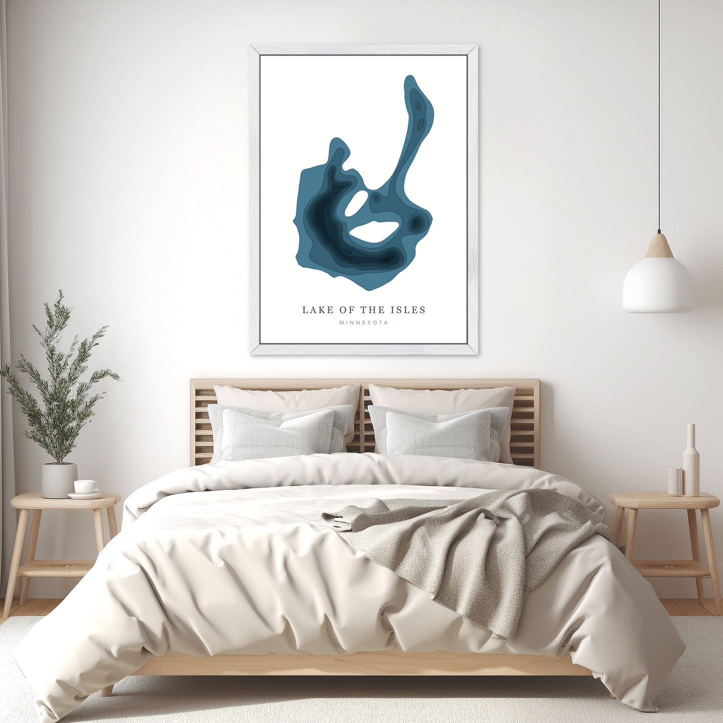 Silver Floating Frame