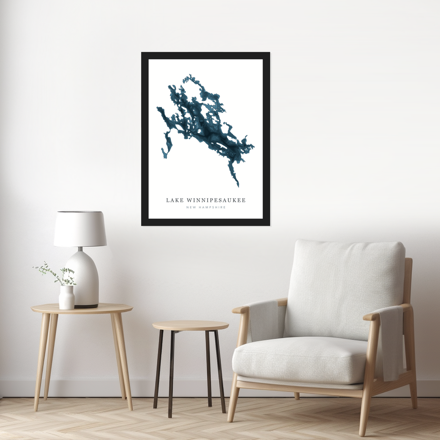 Black Flat Frame