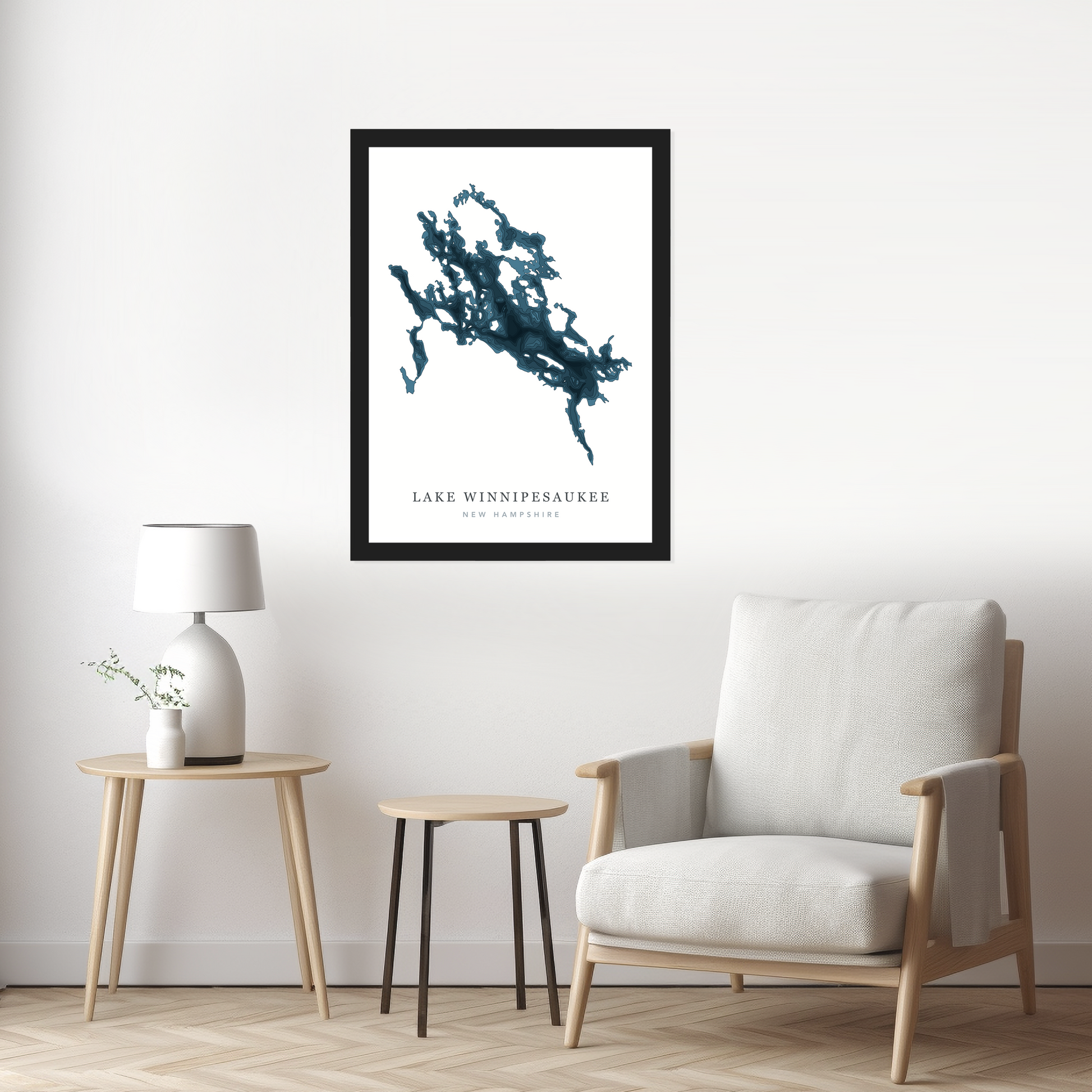 Black Flat Frame