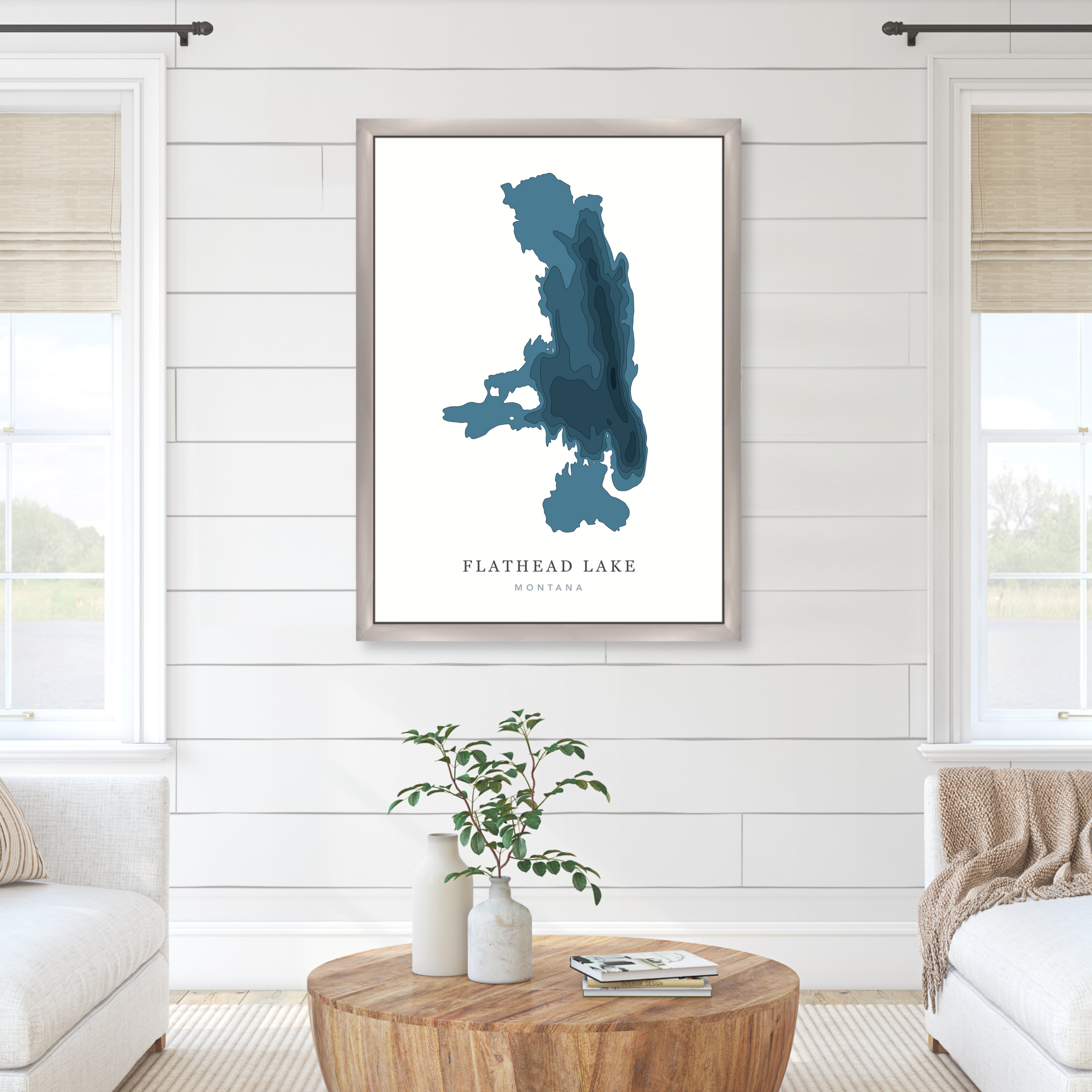 Champagne Floating Frame