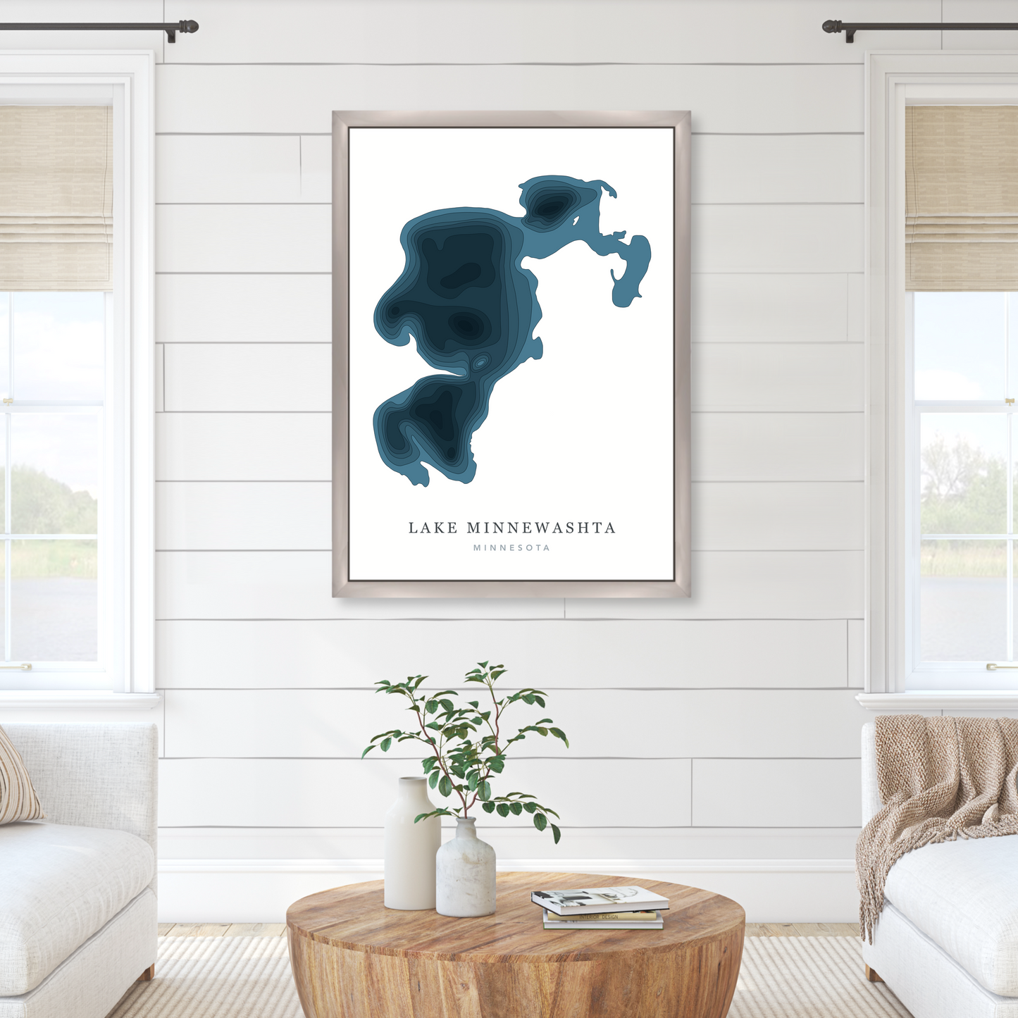 Champagne Floating Frame