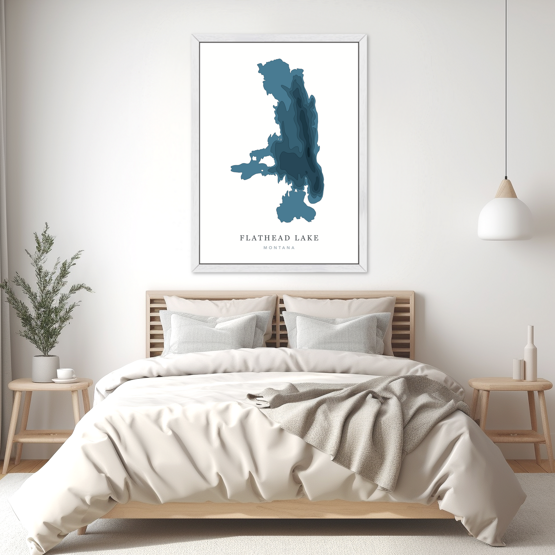 Silver Floating Frame