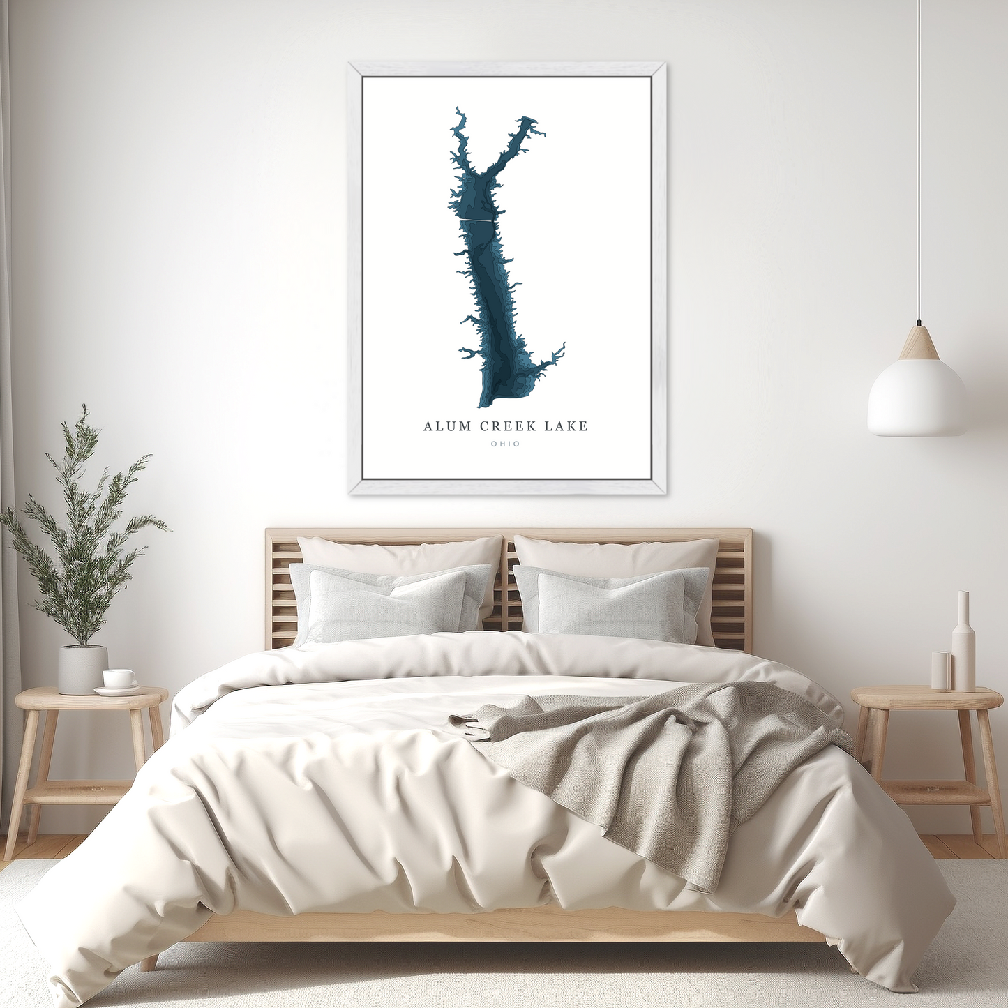 Silver Floating Frame
