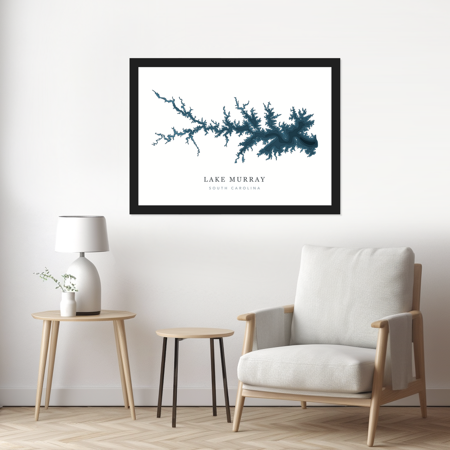 Black Flat Frame