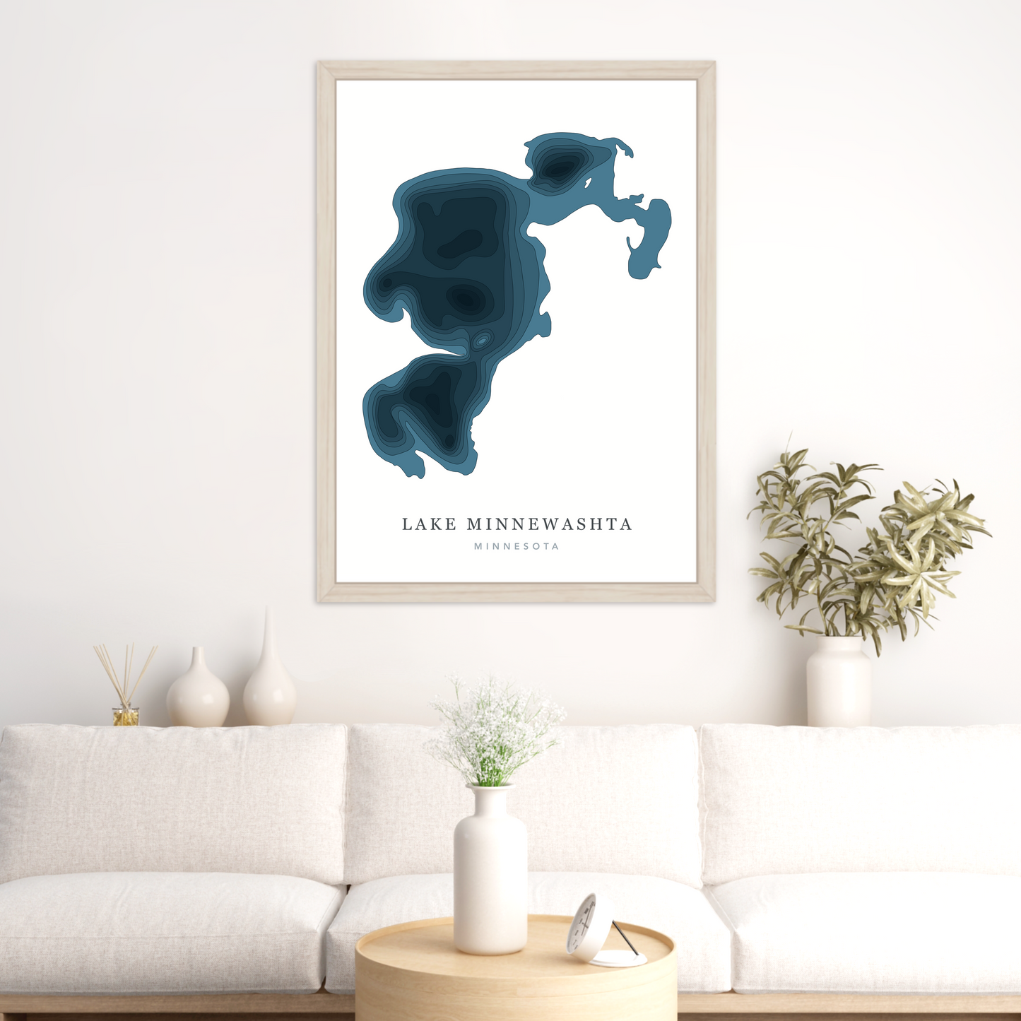 Wood Floating Frame