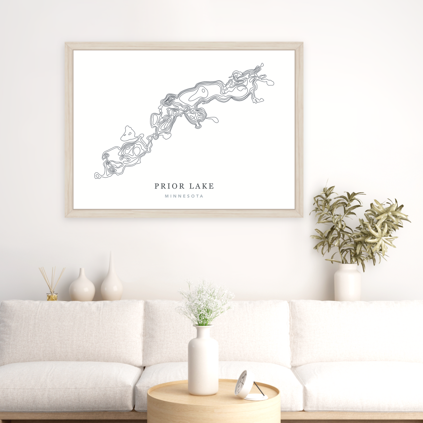Wood Floating Frame