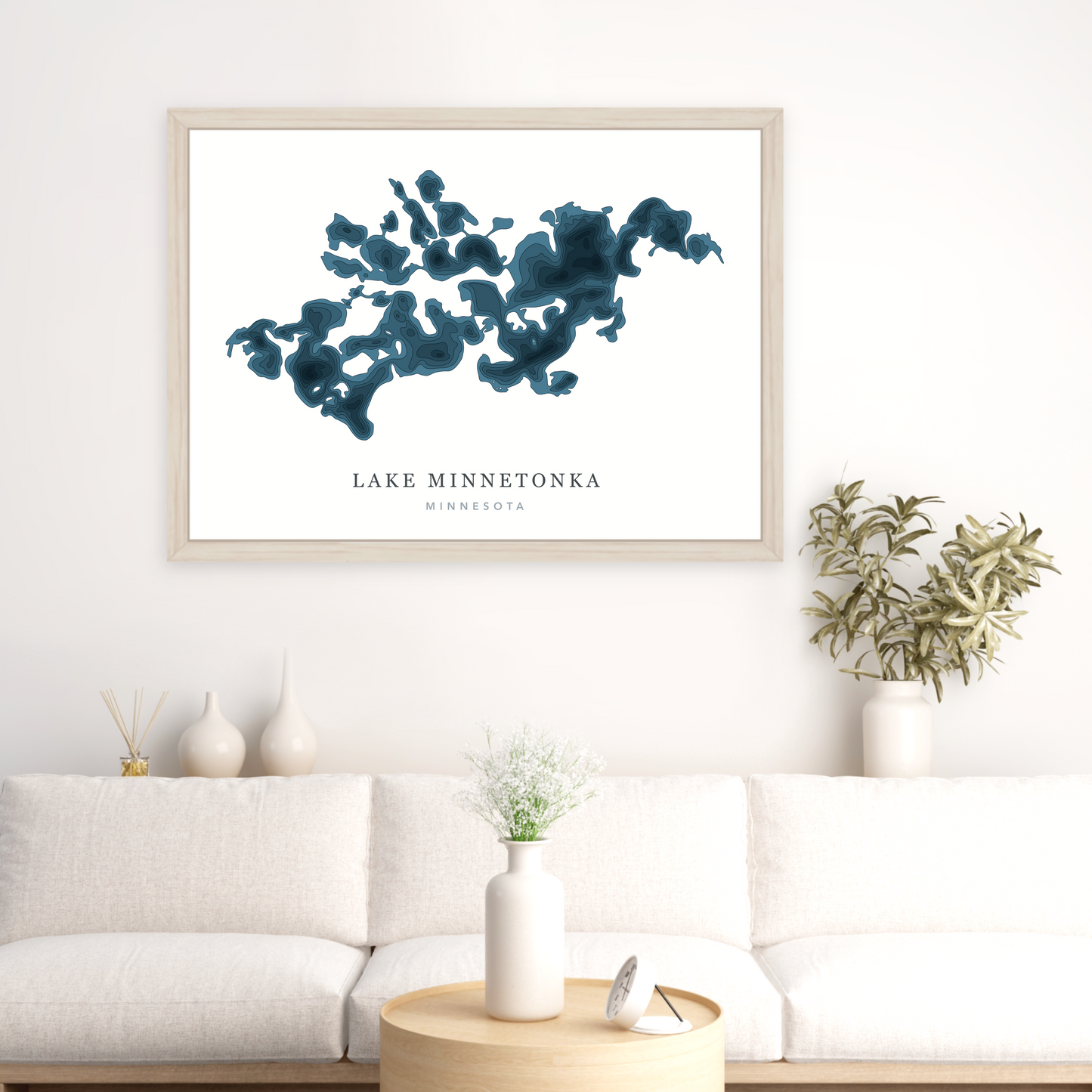 Wood Floating Frame