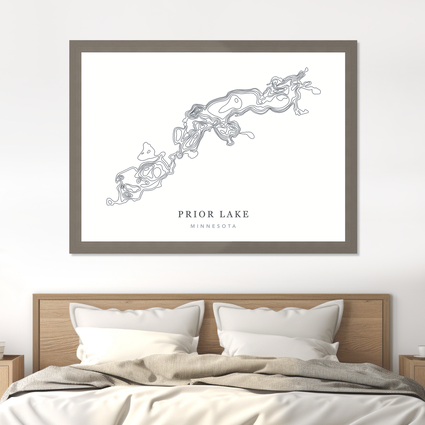 Grey Flat Frame
