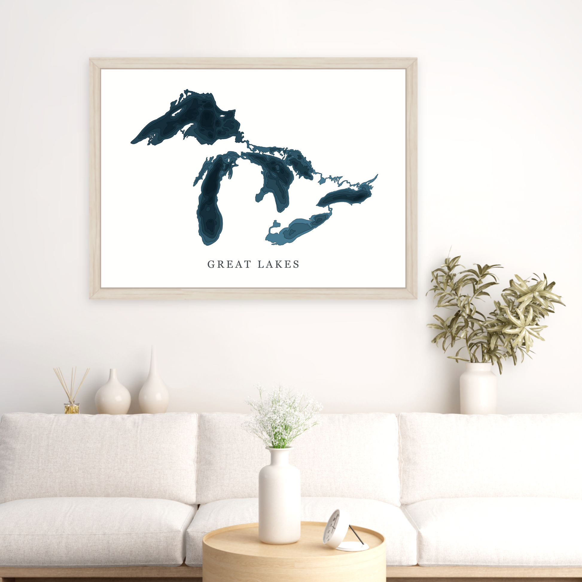 Wood Floating Frame