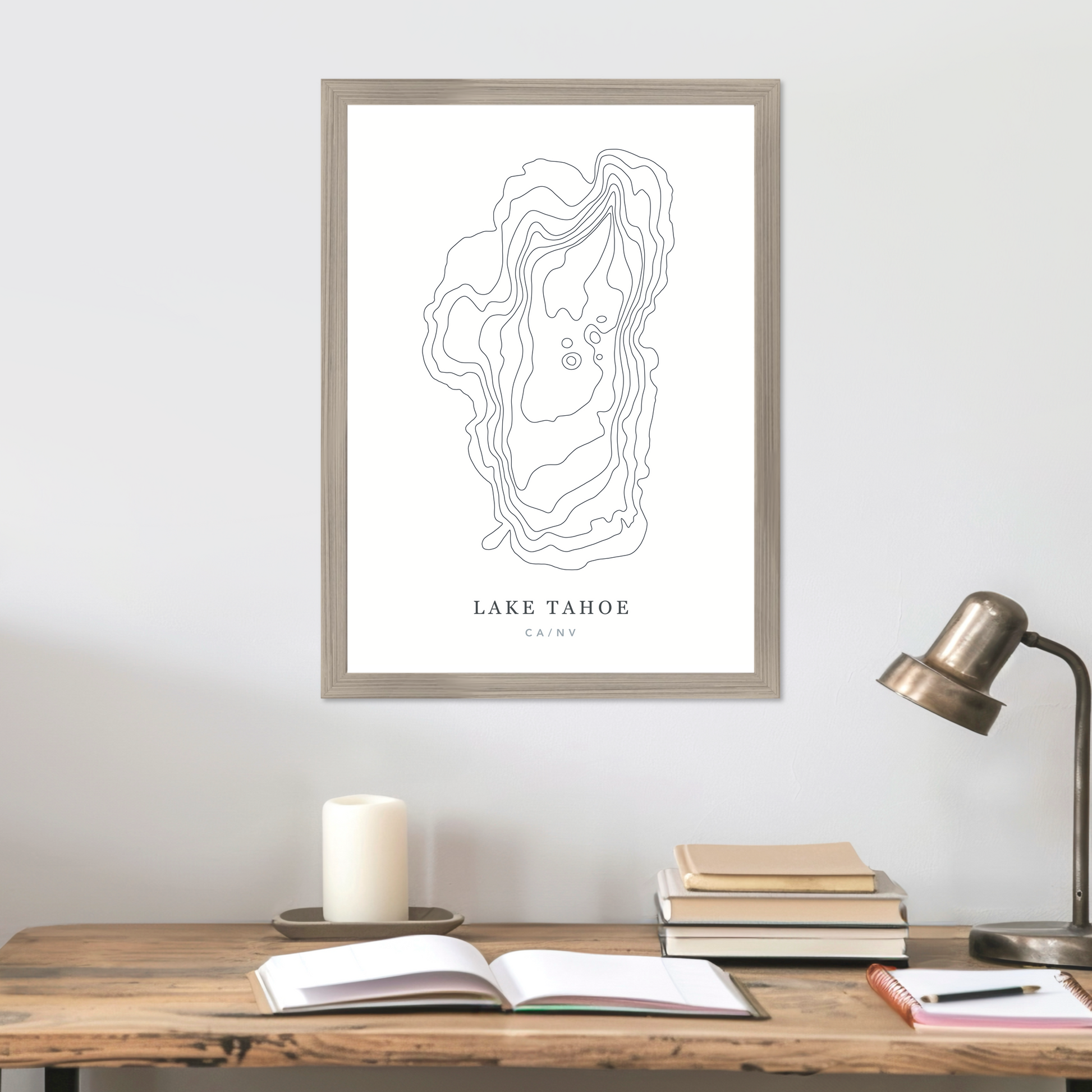 Champagne Flat Frame
