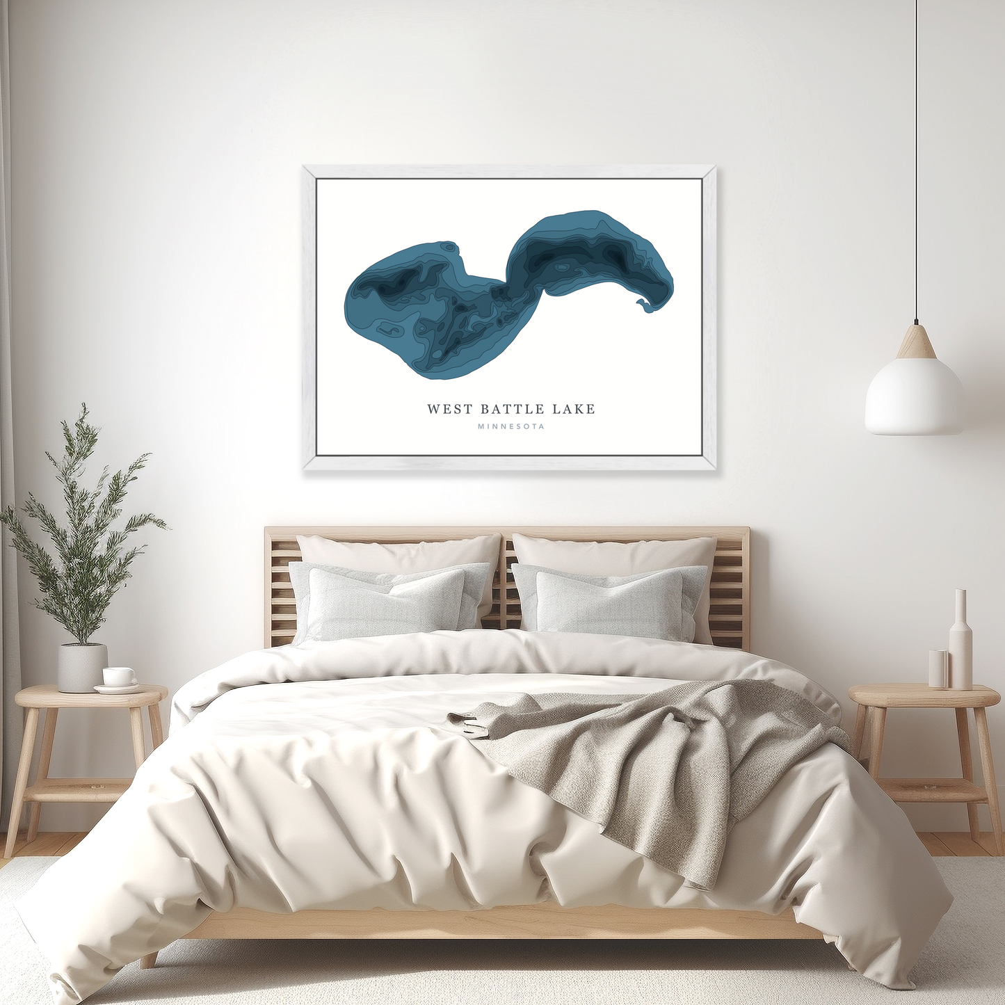 Silver Floating Frame