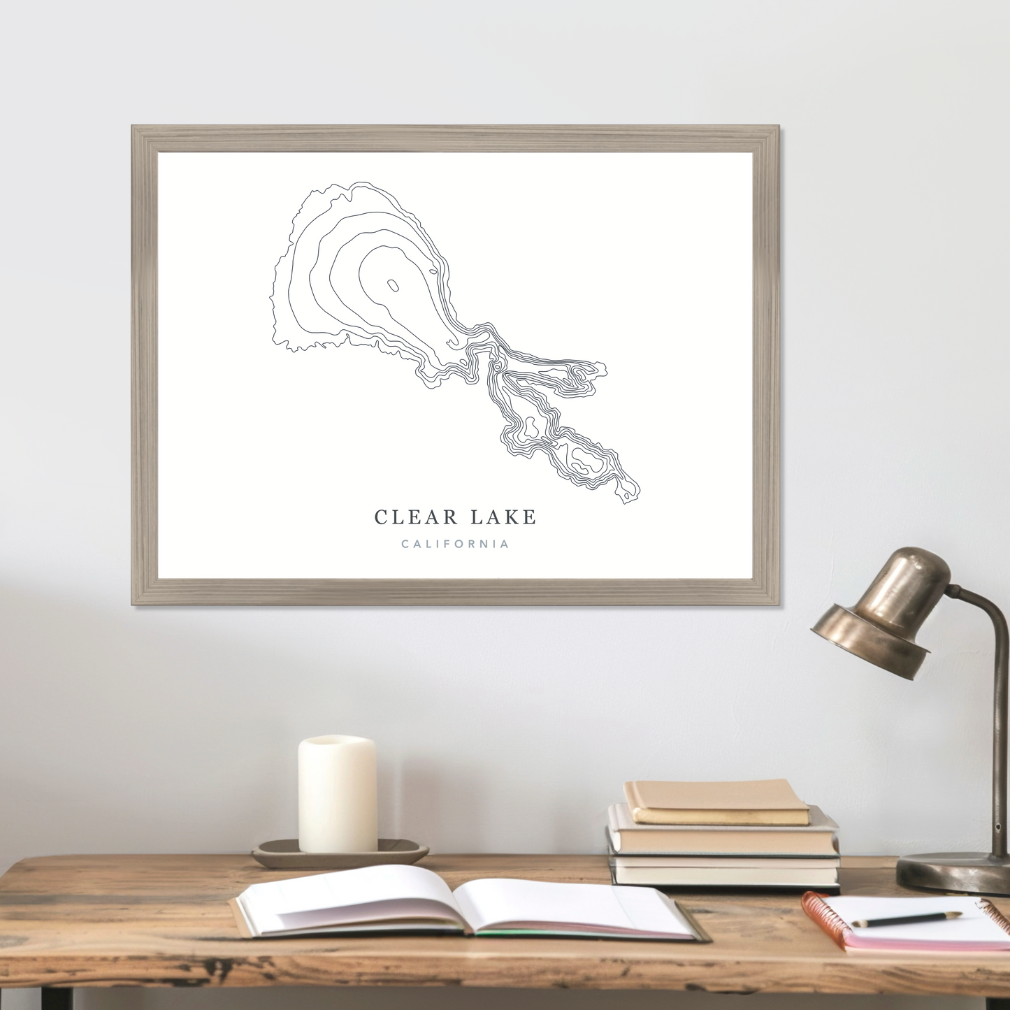 Champagne Flat Frame