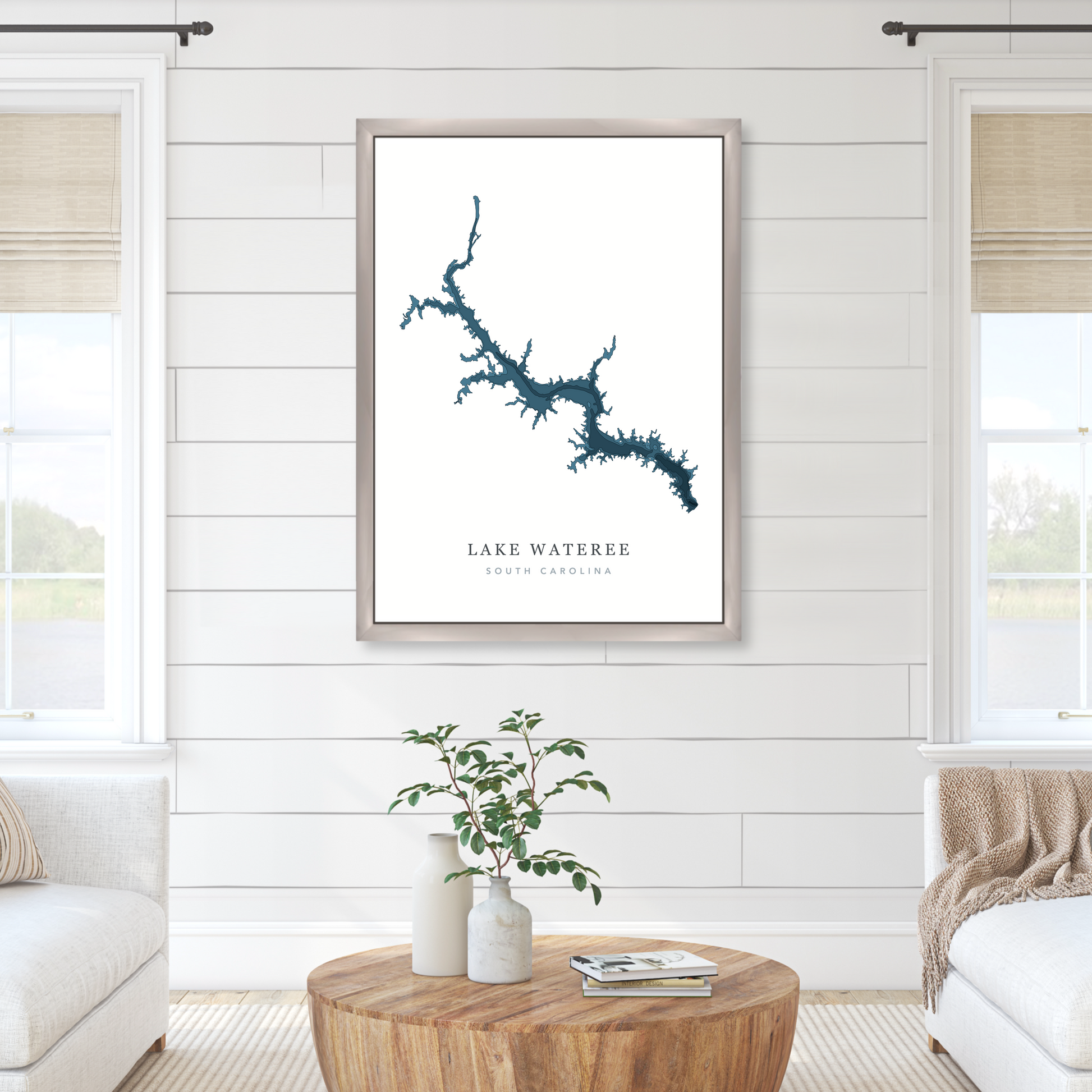 Champagne Floating Frame 