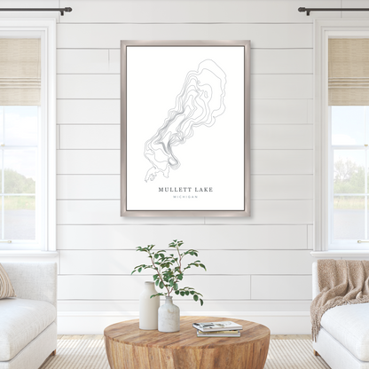 Champagne Floating Frame  